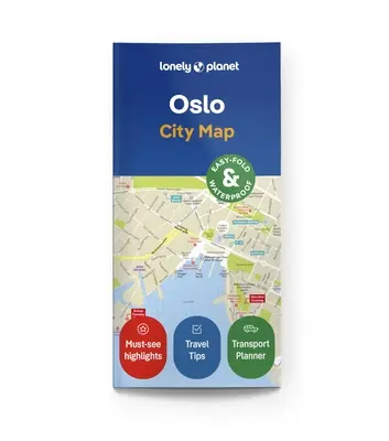 Lonely Planet Oslo várostérkép - Lonely Planet Oslo City Map