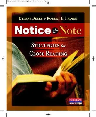 Notice & Note: Stratégiák a szoros olvasáshoz - Notice & Note: Strategies for Close Reading