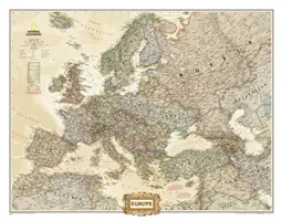 National Geographic: Europe Executive Wall Map