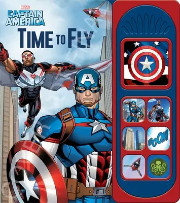 Marvel Captain America: Time to Fly Sound Book