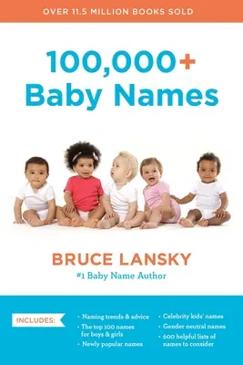 100,000+ Babanevek: A leghasznosabb, legteljesebb és legfrissebb névkönyv - 100,000+ Baby Names: The Most Helpful, Complete, and Up-To-Date Name Book