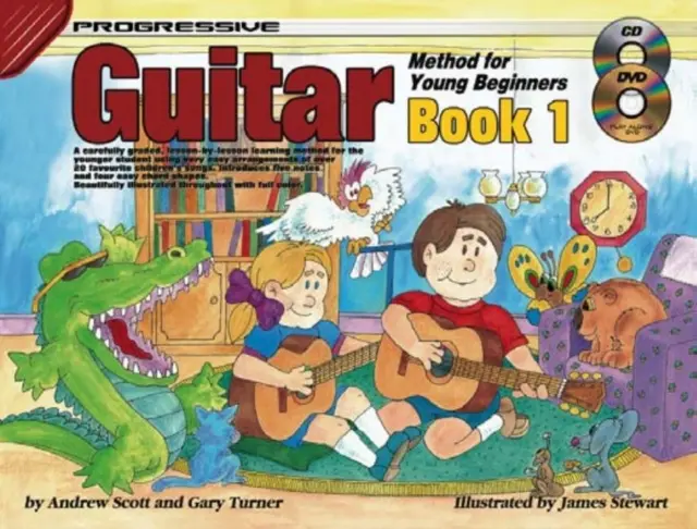 Progressive Guitar Method for Young Beginners-Bk 1