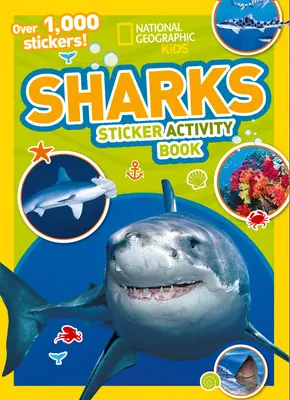 Cápák matricás foglalkoztatókönyv - Sharks Sticker Activity Book