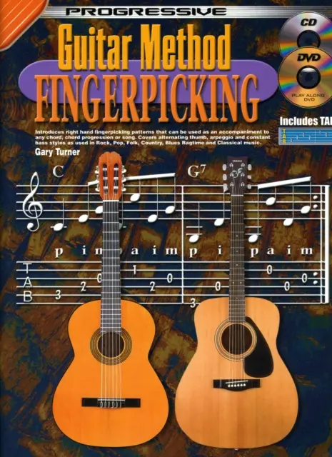 Progresszív gitár módszer - Fingerpicking - Progressive Guitar Method - Fingerpicking