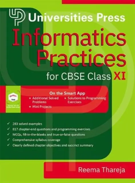 Informatikai gyakorlatok a Cbse XI. osztály számára - Informatics Practices for Cbse Class XI