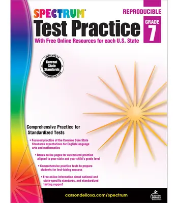 Spectrum tesztgyakorlat, 7. osztály - Spectrum Test Practice, Grade 7