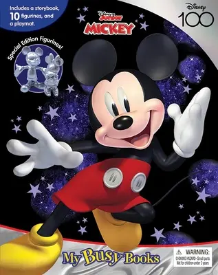 Disney Mickey 100 My Busy Books Korlátozott példányszámú könyvek - Disney Mickey 100 My Busy Books Limited Edition