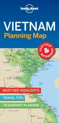 Lonely Planet Vietnam tervezési térkép 1 - Lonely Planet Vietnam Planning Map 1