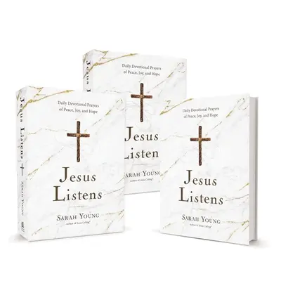 Jézus meghallgat, 3 részes csomag: Napi áhítati imák a békéről, örömről és reményről - Jesus Listens, 3-Pack: Daily Devotional Prayers of Peace, Joy, and Hope