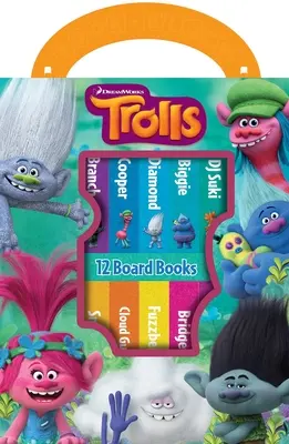 DreamWorks Trollok: Trollok: 12 Board Books - DreamWorks Trolls: 12 Board Books