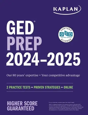 GED Test Prep 2024-2025: 2 gyakorló teszt + bevált stratégiák + Online - GED Test Prep 2024-2025: 2 Practice Tests + Proven Strategies + Online