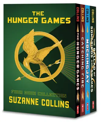 Éhezők viadala 4 könyvből álló puha kötéses dobozkészlet - Hunger Games 4-Book Paperback Box Set