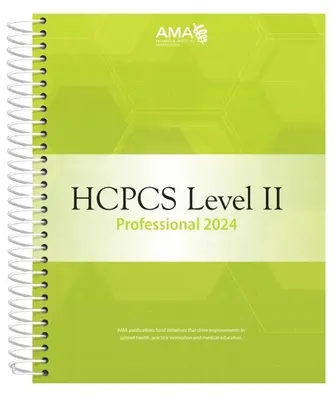 HCPCS 2024 II. szintű szakmai kiadás - HCPCS 2024 Level II Professional Edition