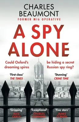 Egy kém egyedül: Egy volt MI6-ügynök lebilincselő modern kémregénye - A Spy Alone: A compelling modern espionage novel from a former MI6 operative