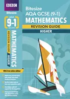 BBC Bitesize AQA GCSE (9-1) Matematika felsőfokú vizsgakönyv online kiadással - 2023-as és 2024-es vizsgák - BBC Bitesize AQA GCSE (9-1) Maths Higher Revision Guide inc online edition - 2023 and 2024 exams