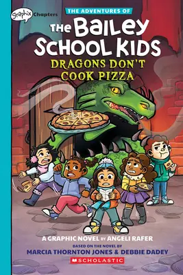 A sárkányok nem főznek pizzát: A Graphix Chapters Book - Dragons Don't Cook Pizza: A Graphix Chapters Book