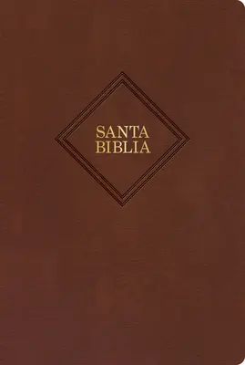 Rvr 1960 Biblia Letra Gigante, Caf, Piel Fabricada Con ndice (2023 Ed.): Santa Biblia