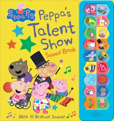 Peppa Malac: Peppa tehetségkutató hangoskönyv - Peppa Pig: Peppa's Talent Show Sound Book