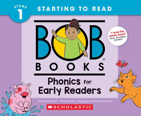 Bob Books - Phonics for Early Readers Hardcover Bind-Up Phonics, 4 éves kortól, óvodás korig - Bob Books - Phonics for Early Readers Hardcover Bind-Up Phonics, Ages 4 and Up, Kindergarten