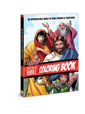 The Action Bible Coloring Book: 55 sokszorosítható oldal bibliai hősökkel és áhítatokkal - The Action Bible Coloring Book: 55 Reproducible Pages of Bible Heroes and Devotions