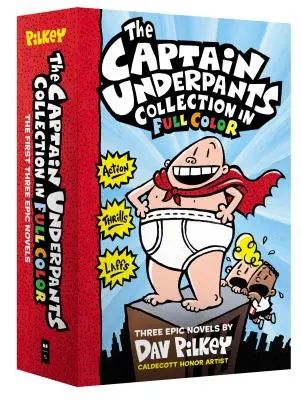 The Captain Underpants Color Collection (Az Alsógatyás Kapitány színes gyűjteménye (Captain Underpants #1-3 Boxed Set)) - The Captain Underpants Color Collection (Captain Underpants #1-3 Boxed Set)