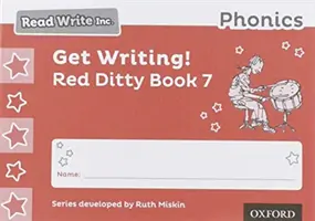 Read Write Inc. Phonics: Get Writing! Red Ditty Book 7-es könyv 10-es csomag - Read Write Inc. Phonics: Get Writing! Red Ditty Book 7 Pack of 10