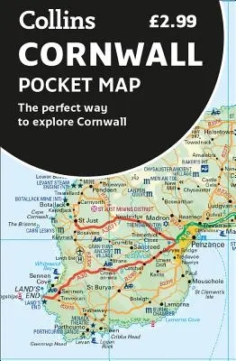 Cornwall zsebtérkép - Tökéletes módja Cornwall felfedezésének - Cornwall Pocket Map - The Perfect Way to Explore Cornwall