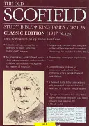 Régi Scofield Tanulmányi Biblia-KJV-Klasszikus - Old Scofield Study Bible-KJV-Classic