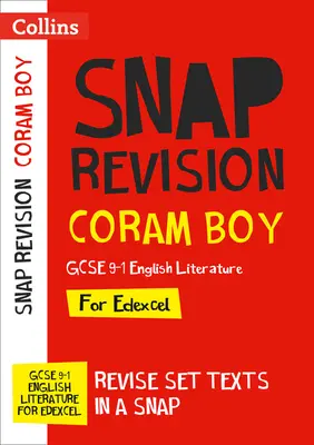 Coram Boy Edexcel GCSE 9-1 angol irodalom tankönyv - ideális otthoni tanuláshoz, 2022-es és 2023-as vizsgákhoz - Coram Boy Edexcel GCSE 9-1 English Literature Text Guide - Ideal for Home Learning, 2022 and 2023 Exams