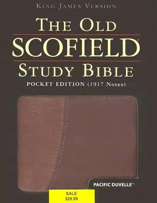 Régi Scofield Tanulmányi Biblia-KJV-Zsebes Biblia - Old Scofield Study Bible-KJV-Pocket