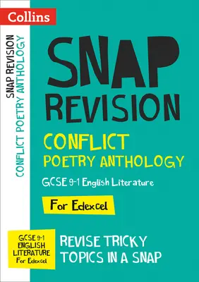 Edexcel Conflict Poetry Anthology Revíziós útmutató - Ideális otthoni tanuláshoz, 2022-es és 2023-as vizsgákhoz. - Edexcel Conflict Poetry Anthology Revision Guide - Ideal for Home Learning, 2022 and 2023 Exams