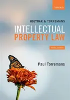 Holyoak és Torremans Szellemi tulajdonjog - Holyoak and Torremans Intellectual Property Law