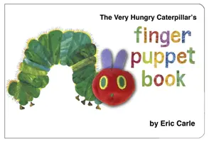 Nagyon éhes hernyó ujjbábos könyv - 123 számolókönyv - Very Hungry Caterpillar Finger Puppet Book - 123 Counting Book