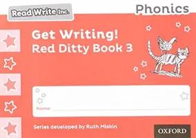 Read Write Inc. Phonics: Get Writing! Red Ditty Book 3 10-es csomag - Read Write Inc. Phonics: Get Writing! Red Ditty Book 3 Pack of 10