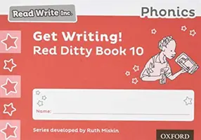 Read Write Inc. Phonics: Get Writing! Red Ditty Book 10 db 10-es csomag - Read Write Inc. Phonics: Get Writing! Red Ditty Book 10 Pack of 10