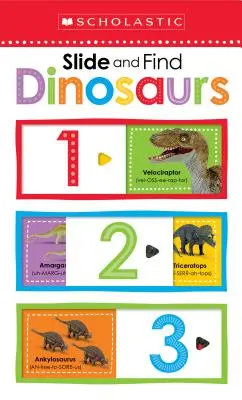 Dinoszauruszok 123: Scholastic Early Learners (Slide and Find) - Dinosaurs 123: Scholastic Early Learners (Slide and Find)