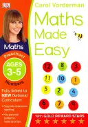 Maths Made Easy: Numbers, 3-5 éves korosztály (óvodáskor) - Támogatja a Nemzeti Tantervet, Matematikai gyakorlófüzet - Maths Made Easy: Numbers, Ages 3-5 (Preschool) - Supports the National Curriculum, Maths Exercise Book