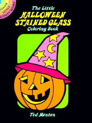 A kis halloweeni üvegfestmény kifestőkönyv - The Little Halloween Stained Glass Coloring Book