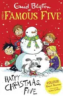 Híres öt színes novella: Boldog karácsonyt, Öt! - Famous Five Colour Short Stories: Happy Christmas, Five!