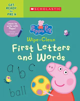 Peppa Malac: Törölgetős első betűk és szavak - Peppa Pig: Wipe-Clean First Letters and Words