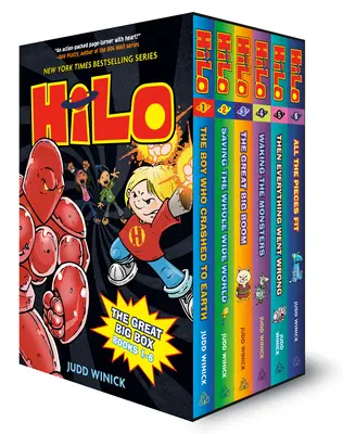 Hilo: A Nagy Nagy Doboz (1-6. könyv) - Hilo: The Great Big Box (Books 1-6)