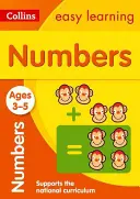 Számok 3-5 éves korosztály - Ideális otthoni tanuláshoz - Numbers Ages 3-5 - Ideal for Home Learning