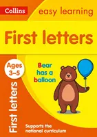 Első betűk 3-5 éves korig - Ideális otthoni tanuláshoz - First Letters Ages 3-5 - Ideal for Home Learning