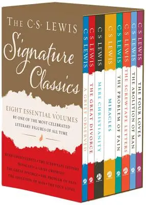 A C. S. Lewis Signature Classics (8 kötetes dobozos sorozat): C. S. Lewis: 8 C. S. Lewis-címet tartalmazó antológia: A kereszténység, a Screwtape-i levelek, a Csodák, a G. Lewis: Mere Christianity, the Screwtape Letters, a Csodák, a G. - The C. S. Lewis Signature Classics (8-Volume Box Set): An Anthology of 8 C. S. Lewis Titles: Mere Christianity, the Screwtape Letters, Miracles, the G