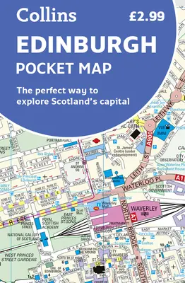 Edinburgh zsebtérkép - A tökéletes módja Edinburgh felfedezésének - Edinburgh Pocket Map - The Perfect Way to Explore Edinburgh