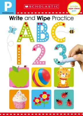 ABC 123 írj és töröld meg lapozható könyv: Scholastic Early Learners (Írj és törölj!) - ABC 123 Write and Wipe Flip Book: Scholastic Early Learners (Write and Wipe)