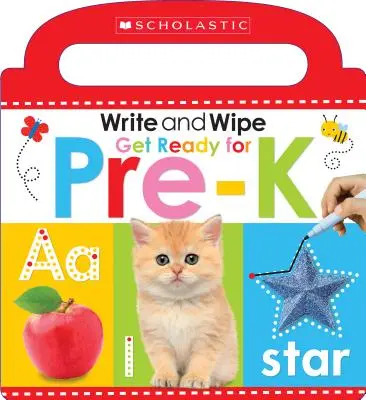 Write and Wipe Get Ready for Pre-K: Scholastic Early Learners (Write and Wipe)