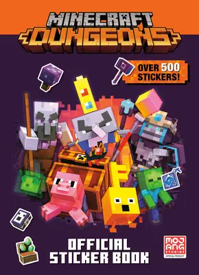 Minecraft hivatalos Dungeons matricás könyv (Minecraft) - Minecraft Official Dungeons Sticker Book (Minecraft)