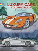 Luxusautók színezőkönyv - Luxury Cars Coloring Book