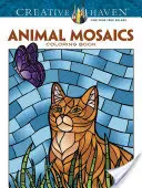 Creative Haven Animal Mosaics színezőkönyv - Creative Haven Animal Mosaics Coloring Book